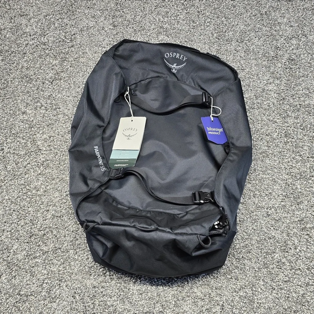 NEW Osprey Farpoint 55L Men's Travel Backpack, Black